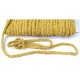 3 STRAND GOLD WIRE PLATED METAL MATT GIMP BRAID VICTORIAN ERA MILITARY UNIFORM