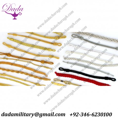 Army Officer Bullion Cap Cord Military Cap Accessories