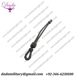 German Officer ALUMINIUM Cap Cord Silver Bullion,WWII Cap Cord Silver Bullion