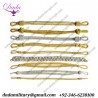 High Quality Officer Cap Cord Metallic Wire & Silk  Hat Cord  Military Cap Cord