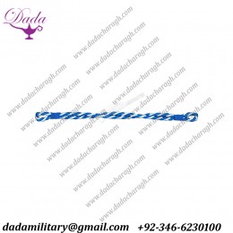 Military Officer Gold Silk Mylar Cap Cord