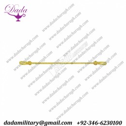 Military Gold Mylar Wire Cap Cord