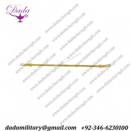 Military Officer Bullion Cap Cord Manufacturers