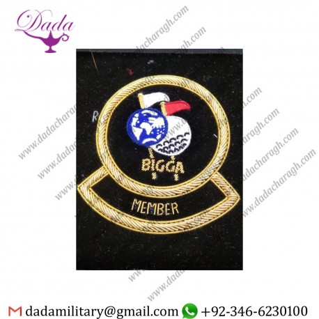 Applique Embroidery Badge Hand Embroidery Badges Blazer Badge