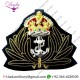 Blazer Patch Uk Royal Navy Chaplain Officer Cap Hat Badge Queen Crown