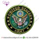 Blazer Patch United States Army Badges New Hand Embroidered Gold Silver Bullion Wires