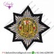 Bullion Badge Royal Dragoon Guards Wire Embroidered Bullion Blazer Badge Army