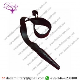 BROWN LEATHER BRITISH ARMY OFFICER BROWN LEATHER SWORD KNOT,NAVY SWORD KNOT