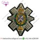 Bullion Patches Black Watch Military Blazer Badge Wire Bullion Badge