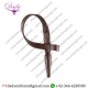 Brown Leather Royal Marines (Rm) Officers Sword Knot With Acorn Bayonet Knots