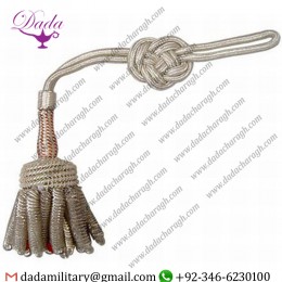 Custom made French Cavalry Officer Cord Style Sword Knot Royal air force military sword knot