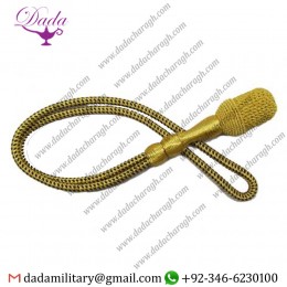 Customized Dress Cord For Italian 1937 Mvp Dagger Sword Knot Gold Black