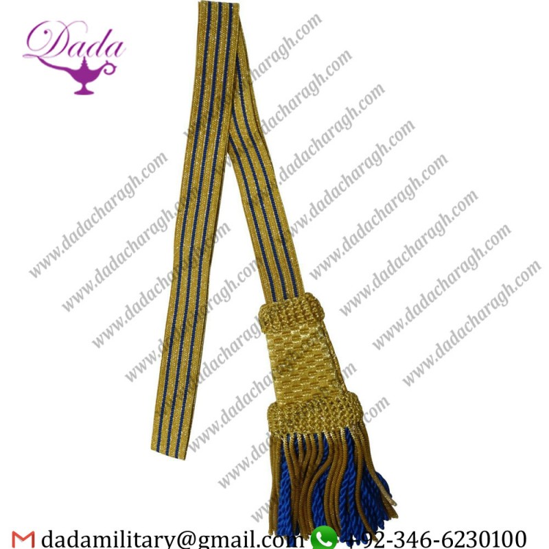 Dagger Knots Royal Navy Officer's Sword Knot French Military Sword Knot