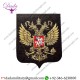 Custom Russian Russia Coat Of Arms Blazer Badge Full Hand Made Black