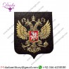 Custom Russian Russia Coat Of Arms Blazer Badge Full Hand Made Black