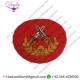 Custom Senior Brecon Red Mess Dress Sleeve Badge, Army, Military, Cross Daggers Wreath