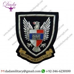 Custom Sew On Hand Embroidery Military Bullion Badges