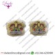 Custom Silver And Gold Embroidered Mess Dress Crowns, Army, Military, Rank, Officers