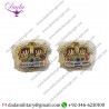 Custom Silver And Gold Embroidered Mess Dress Crowns, Army, Military, Rank, Officers