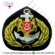 Custom Singapore Navy Officer Hat Cap Badge New Hand Embroidered