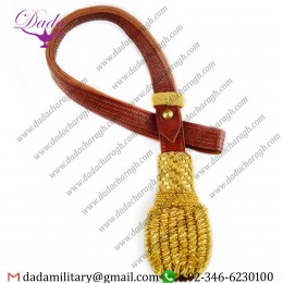 Gold And Maroon Sword Knot Port Epee