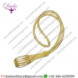 Gold navy metallic Dress Sword Knot Uniform Sword Knots