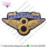 Customized Goldwork Flying 8 Motorcycle Badge Patch Coventry Eagle