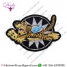 Customized Goldwork Flying 8 Motorcycle Badge Patch Coventry Eagle
