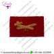 Customized Goldwork Glider Lancasters Mess Dress, Lance Sleeve Badge Red Gold Embroidered