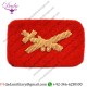 Customized Goldwork Glider Sleeve, Mess Dress, Badge Wire Bullion