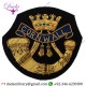 Embroidered Crest Badges  Cornwall's Light Infantry, Blazer Badge Wire Bullion