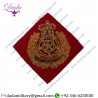 Embroidered Crest Badges  Lancasters Officers Embroidered Beret Badge, Red Lancs Patch Headwear