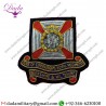 Embroidered Crest Badges Edenburgh’s Royal Regiment Blazer Badge Handmade With Bullion And Wire
