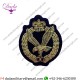 Goldwork Bullion Badge Air Corps Wire Embroidered Bullion Blazer Badge - British Army Military