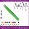 FLAT HEAD GREEN COLOR TWEEZER