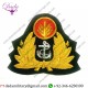 Hand Embroidered Bangladesh Navy Officer Hat Cap Badge