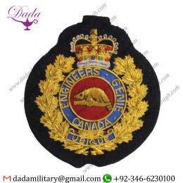 Hand Embroidery Badge, 1304 Engineer Blazer Badge