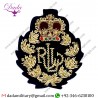 Handmade Badge Bullion Wire Blazer Badge For University