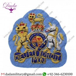 Hat Cap Badge Warrant Officer Class-1 Army Air Corps Royal Arms Rank Badge