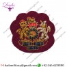 Hat Cap Badge Wo1 Badge, Warrant Officer, Army, Mess Dress, Medical Maroon, Military, Ramc