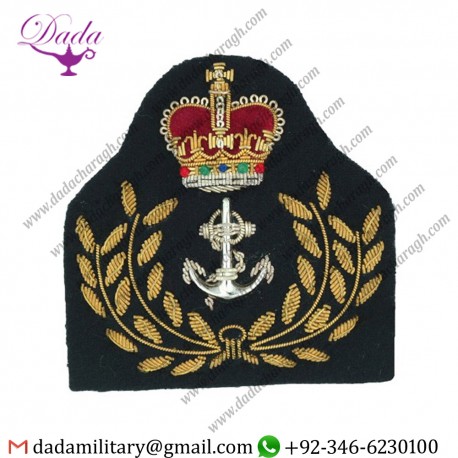 High Quality Badge Handmade Bullion Wire Embroidery Badges