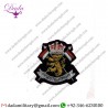 Manufacturer The Scottish Yeomanry Officers Beret Cap Badge Embroidered Bullion & Wire Badge