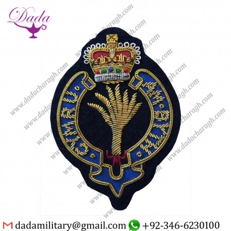 Manufacturer The Welsh Guards Badge Hand Embroidered Badge