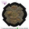 Mettalic Wire Highland Light Infantry Highland Light Infantry Regiment Cloth Wire Bullion Veterans Blazer Badge Patch