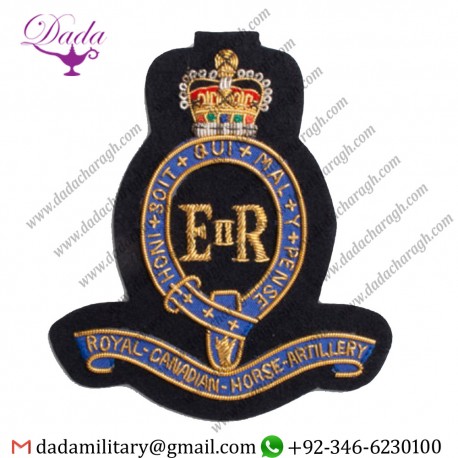 Military Badge 1312 Rcha Blazer Badge