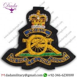 Military Badge 1315 Royal Artillery Blazer Badge