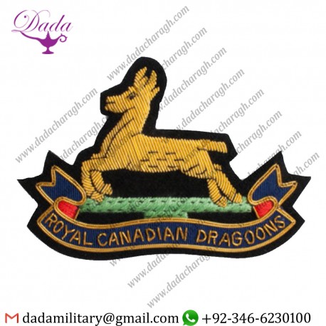 Military Badge 1333 Rcd Blazer Badge