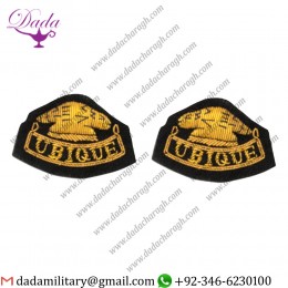 Military Badge 1341 Engineer Mess Kit Collar Badges