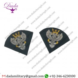 Military Badge Mercian Regiment Officers Mess Dress Waistcoat Badges Pair Vest Bib Army