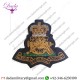 Military Insignia Royal Regiment Of Artillery Military Blazer Badge Wire Bullion Badge